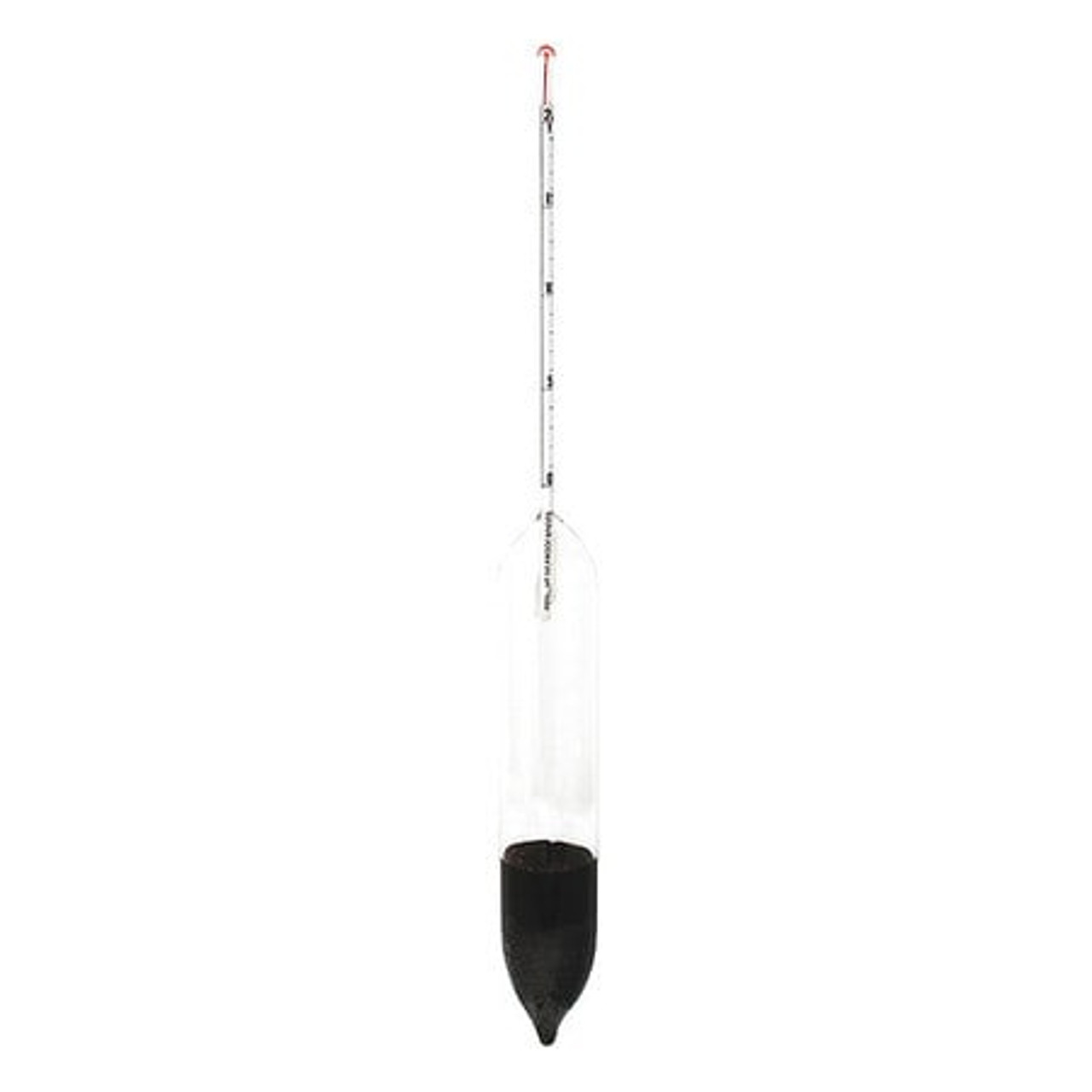VEE GEE SCIENTIFIC INC. 6613-R HYDROMETER ALCOHOL PROOF SCALE GLASS