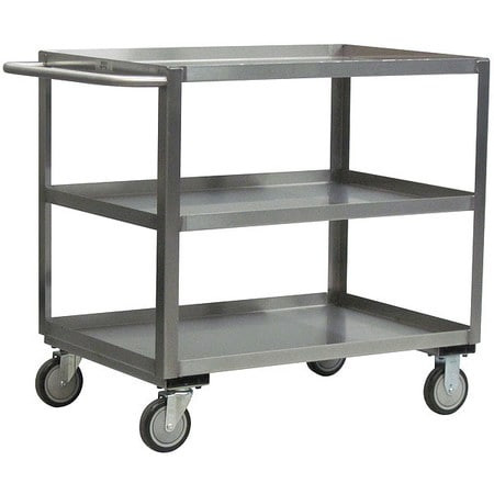 JAMCO PRODUCTS INC. XB236U500 UTILITY CART SS 42 LX25 W 1200 LB CAP.
