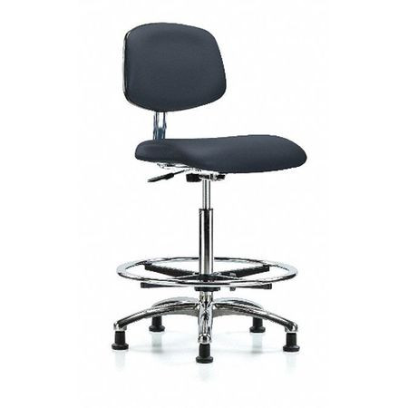 BLUE RIDGE ERGONOMICS BR-ESD-PMBCH-CR-T0-A0-NF-EC ESD TASK CHAIR POLYURETHANE BLACK