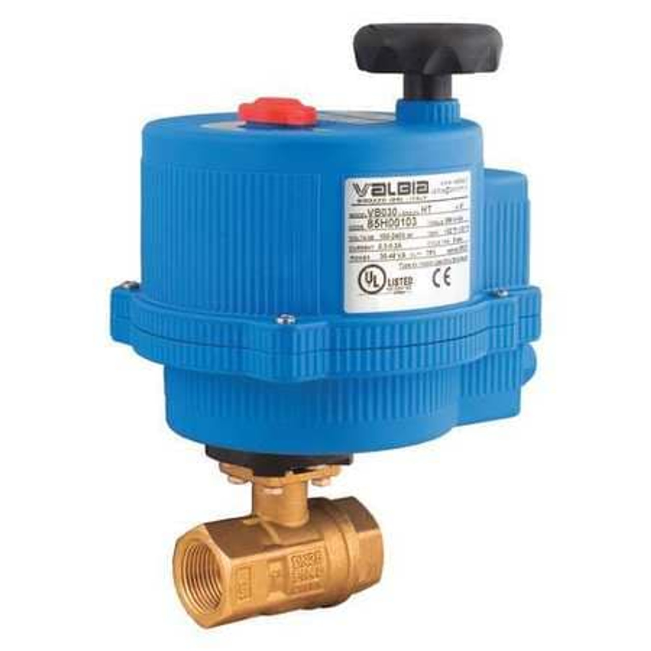 BONOMI 8E064LF-003-11/4 ELECTRIC BRASS BALL VALVE 110-240AC 11/4