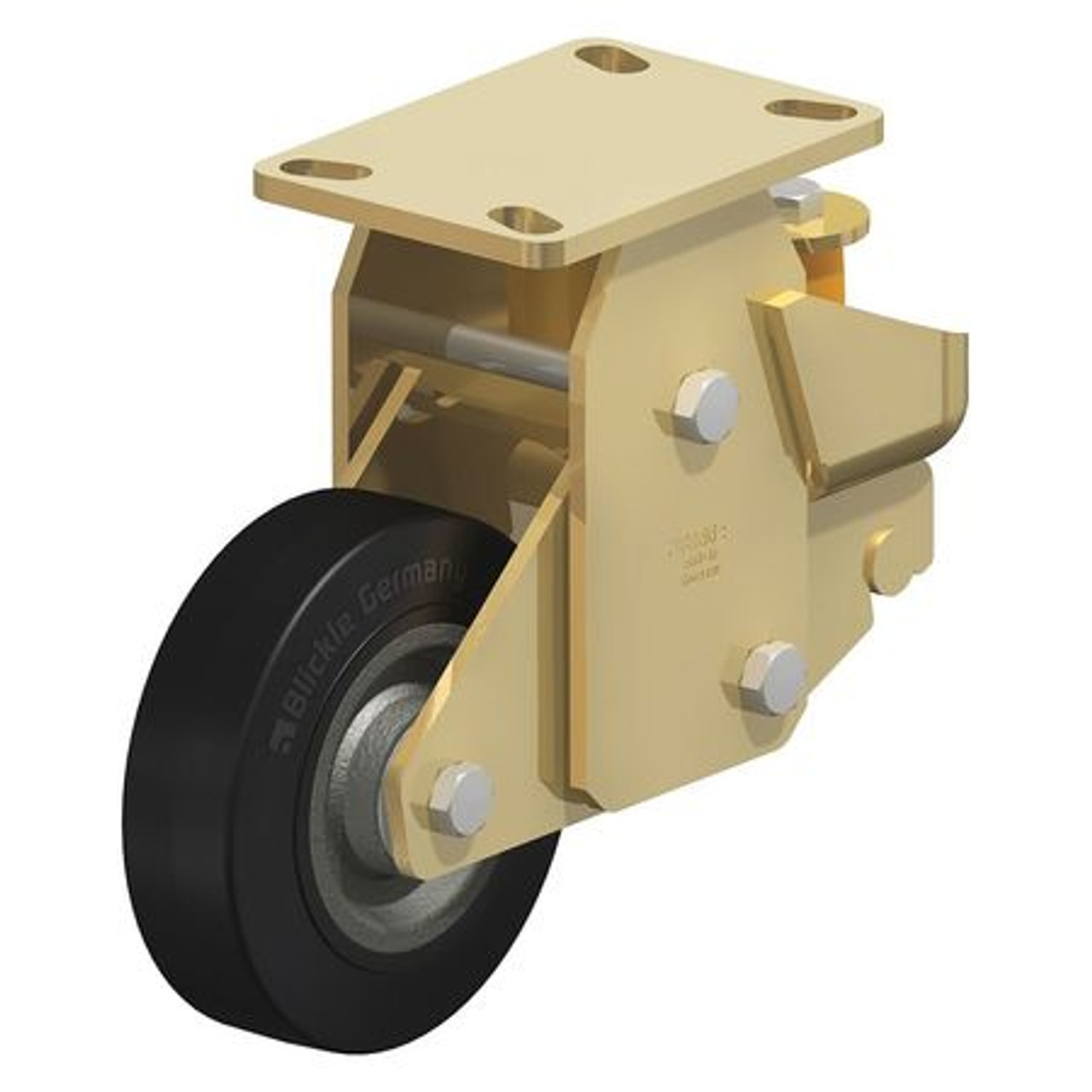 BLICKLE BSFE-SE 160K-16 RIGD PLT CSTR SOLID RBR 6-5/16 1000 LB. BLICKLE BSFE-SE 160K-16 RIGD PLT CSTR SOLID RBR 6-5/16 1000 LB.