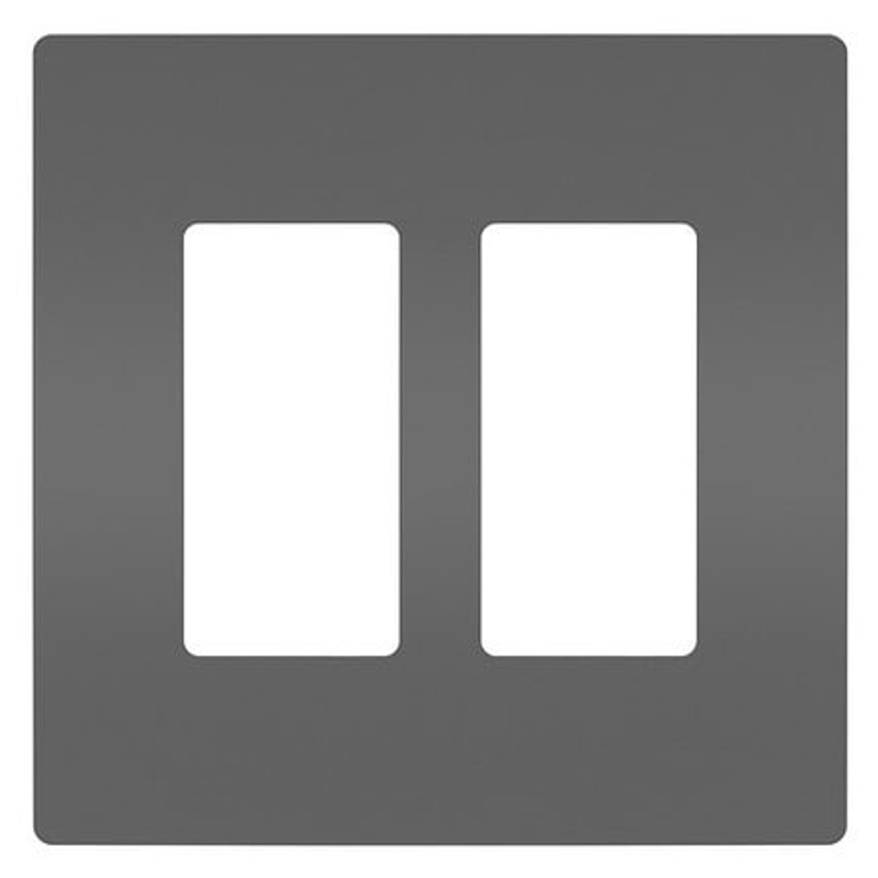 PASS SEYMOUR RWP26BK ROCKER WALL PLATE SMOOTH PLASTIC BLACK