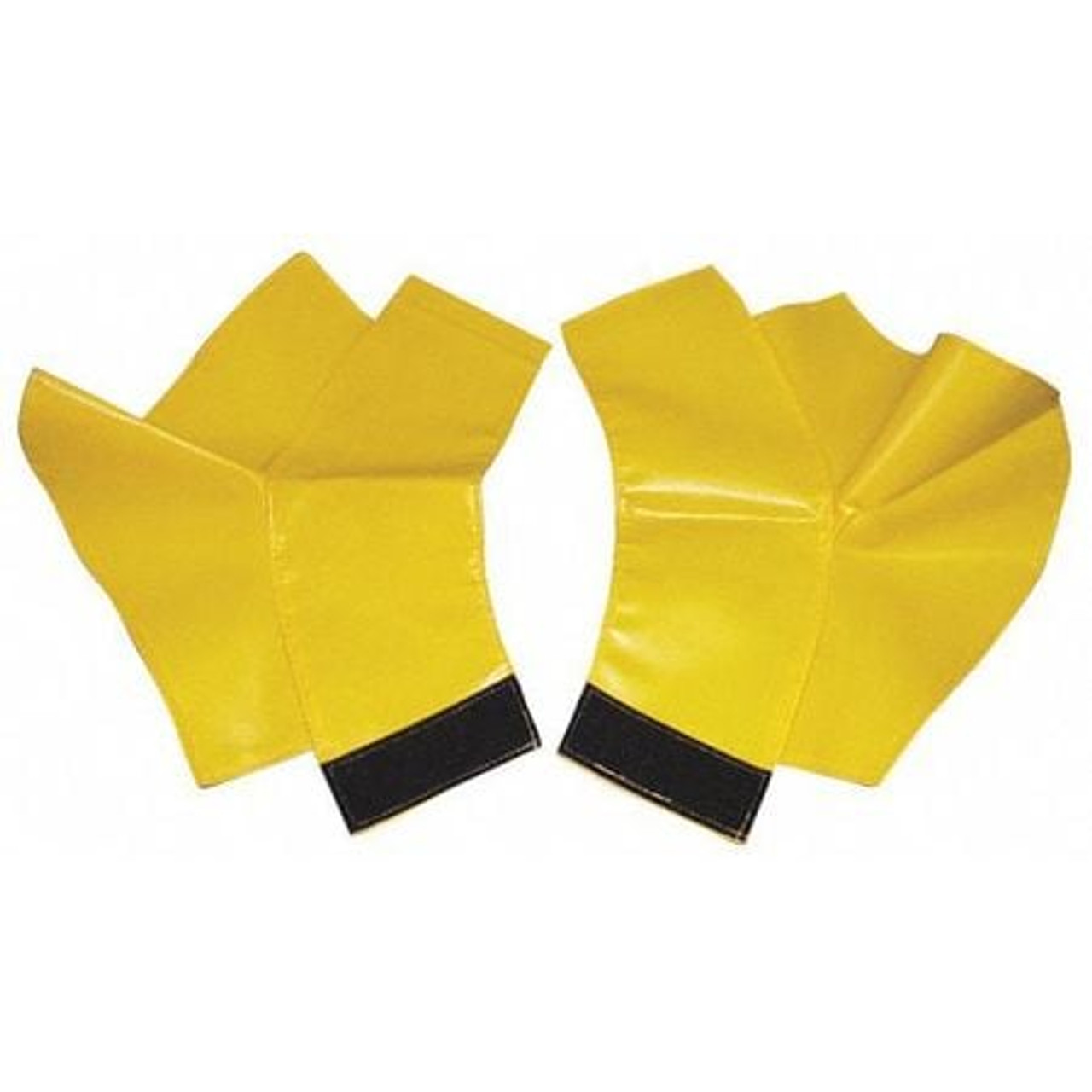 CHICAGO PROTECTIVE APPAREL 485-VCN SPATS 7 18 OZ. YELLOW VINYL PR