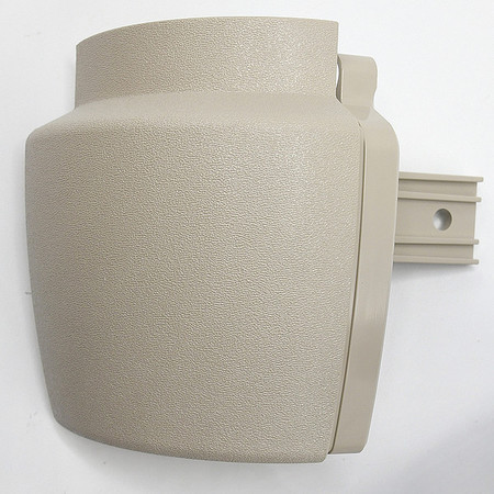 ACROVYN HRB20CAPL929N LEFT HANDRAIL RETURN OYSTER GRAY