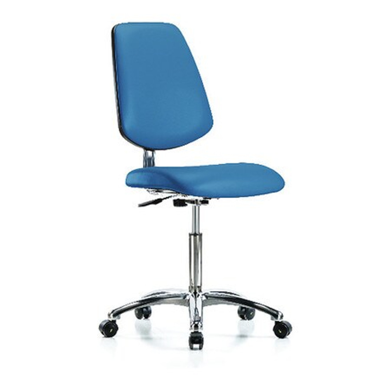 BLUE RIDGE ERGONOMICS BR-ECR-VMBCH-MB-CR-NF-EC-ESDBLU ESD TASK CHAIR UPHOLSTERED VINYL BLUE BLUE RIDGE ERGONOMICS BR-ECR-VMBCH-MB-CR-NF-EC-ESDBLU ESD TASK CHAIR UPHOLSTERED VINYL BLUE