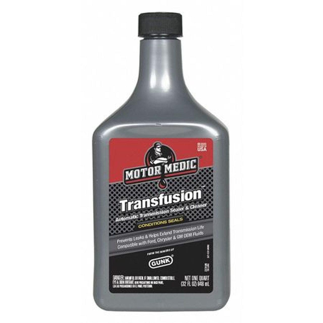 MOTOR MEDIC M1432 TRANSMISSION ADDITIVE 32 OZ SIZE AMBER MOTOR MEDIC M1432 TRANSMISSION ADDITIVE 32 OZ SIZE AMBER