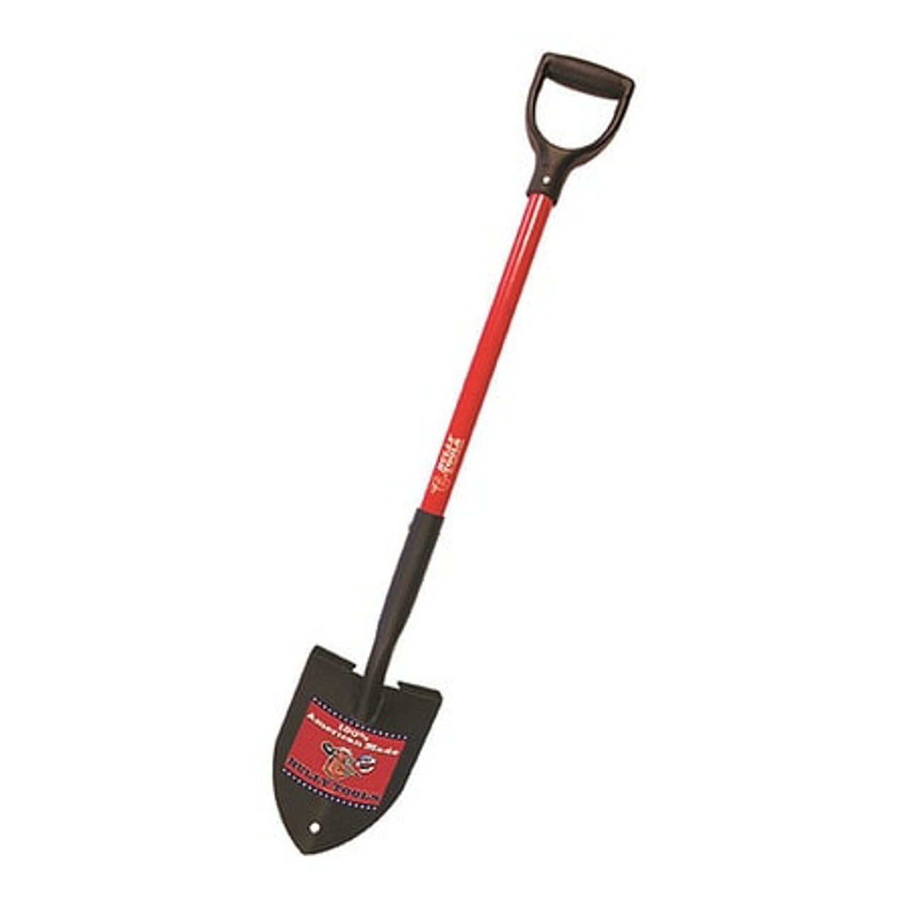 BULLY TOOLS 92711 FLORAL SPADE FIBERGLASS D-GRIP HANDLE