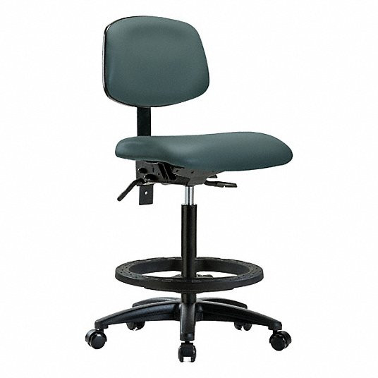 BLUE RIDGE ERGONOMICS BR-VHBCH-RG-T1-A0-BF-RC-8546 ERGONOMIC CHAIR POLYURETHANE BLUE