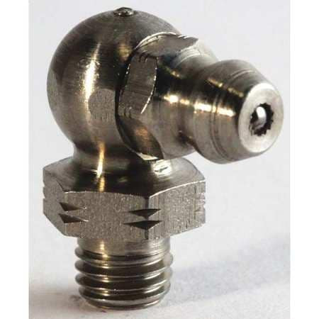 ALEMITE A1911S GREASE FTTNG,90 DEG,1/4"-28 SAE-LT