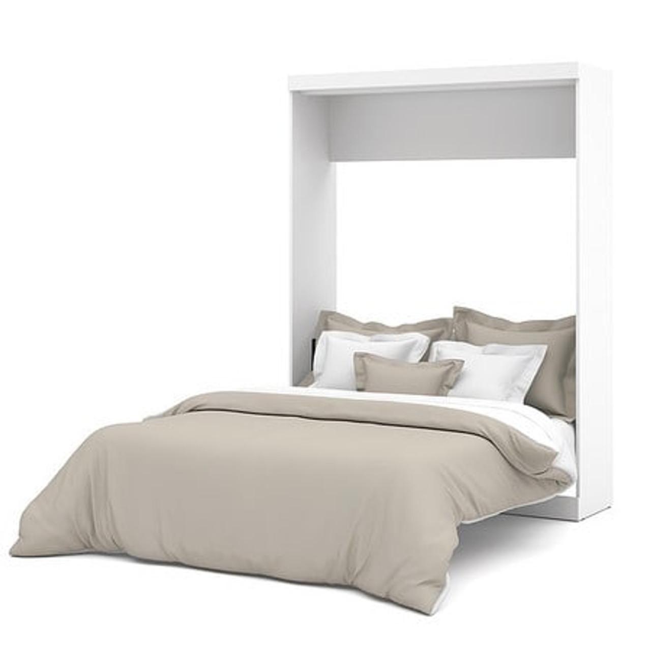 BESTAR 25184-17 QUEEN WALL BED NEBULA WHITE