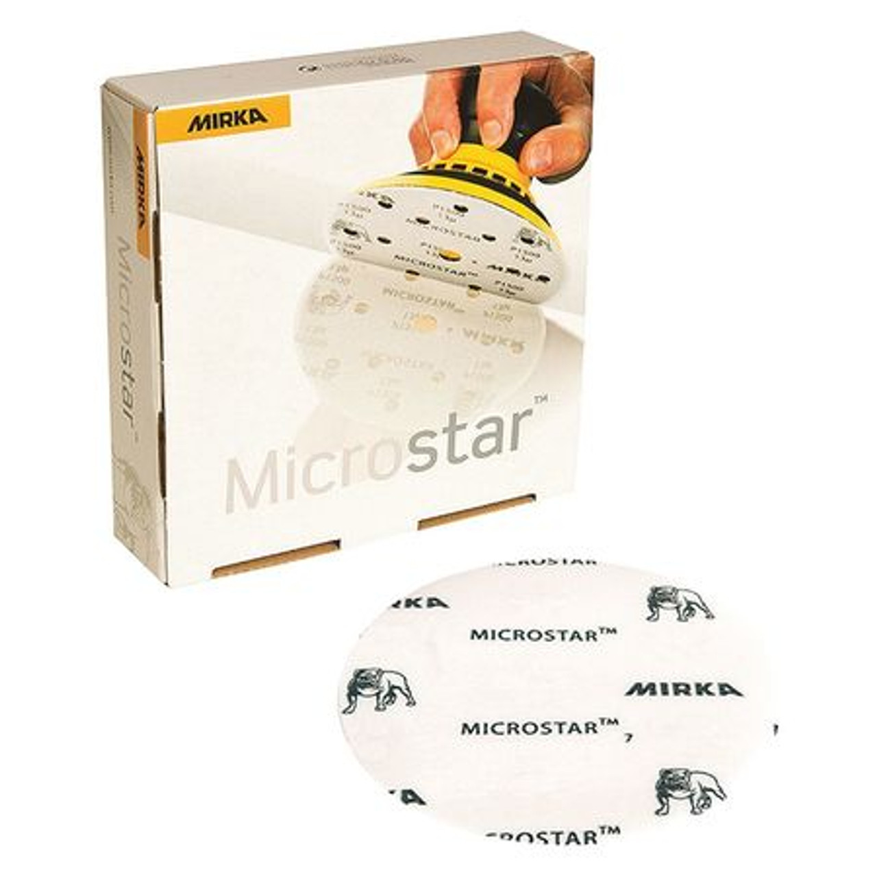 MIRKA FM-622-2000 FILM-BACKED GRIP DISC 6 P2000 PK50