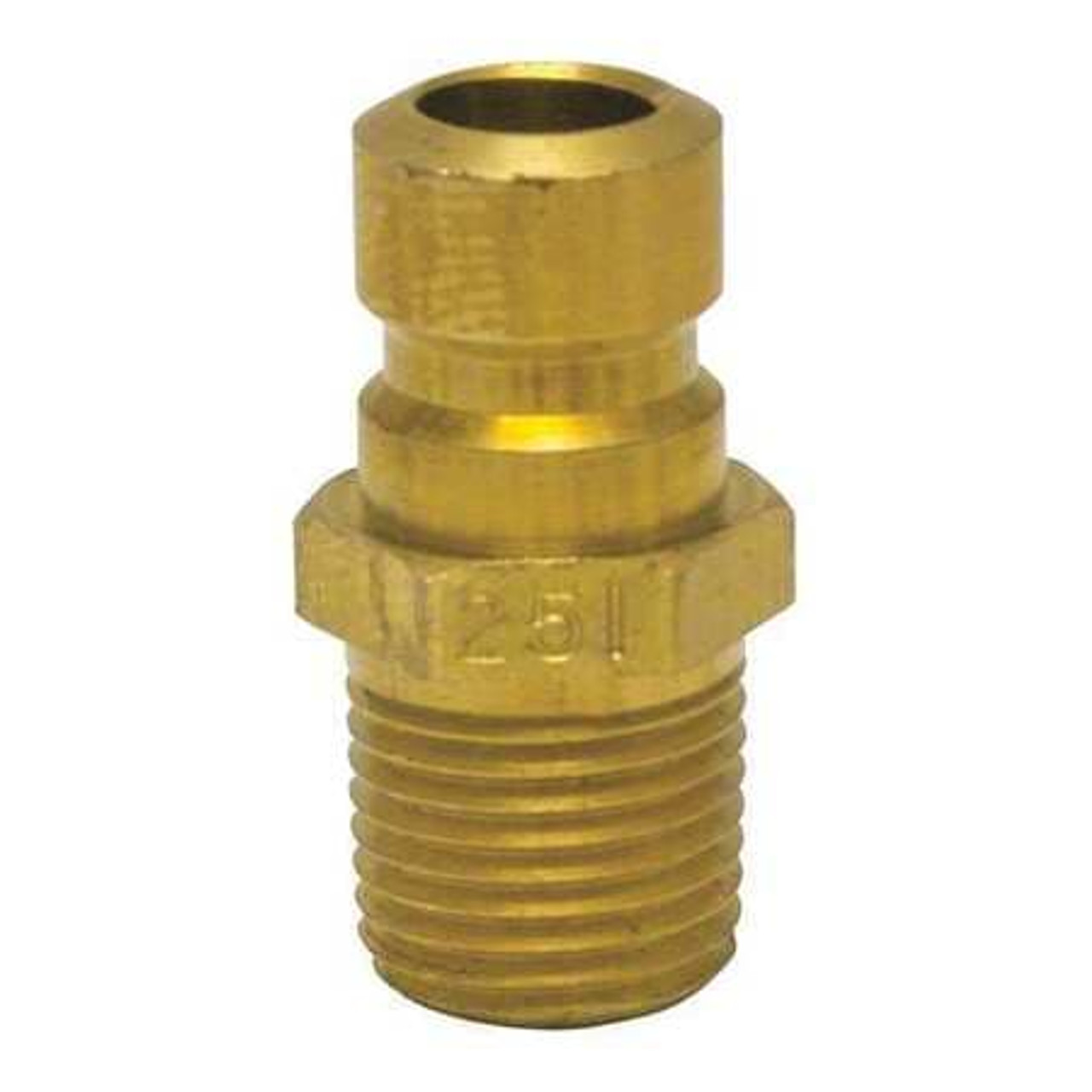 FOSTER FP251 PLUG,1/4" 1/8"MPT,BRASS
