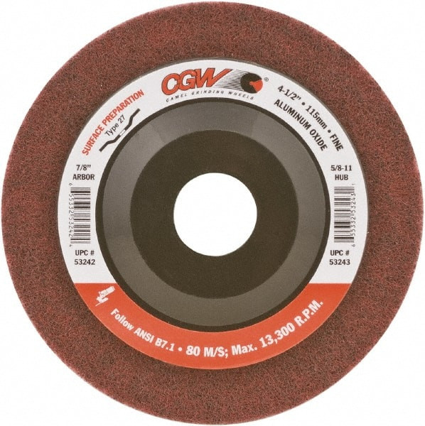 CGW ABRASIVES 53243 CGW - CAMEL GRINDING WHEELS ALUMINUM OXI
