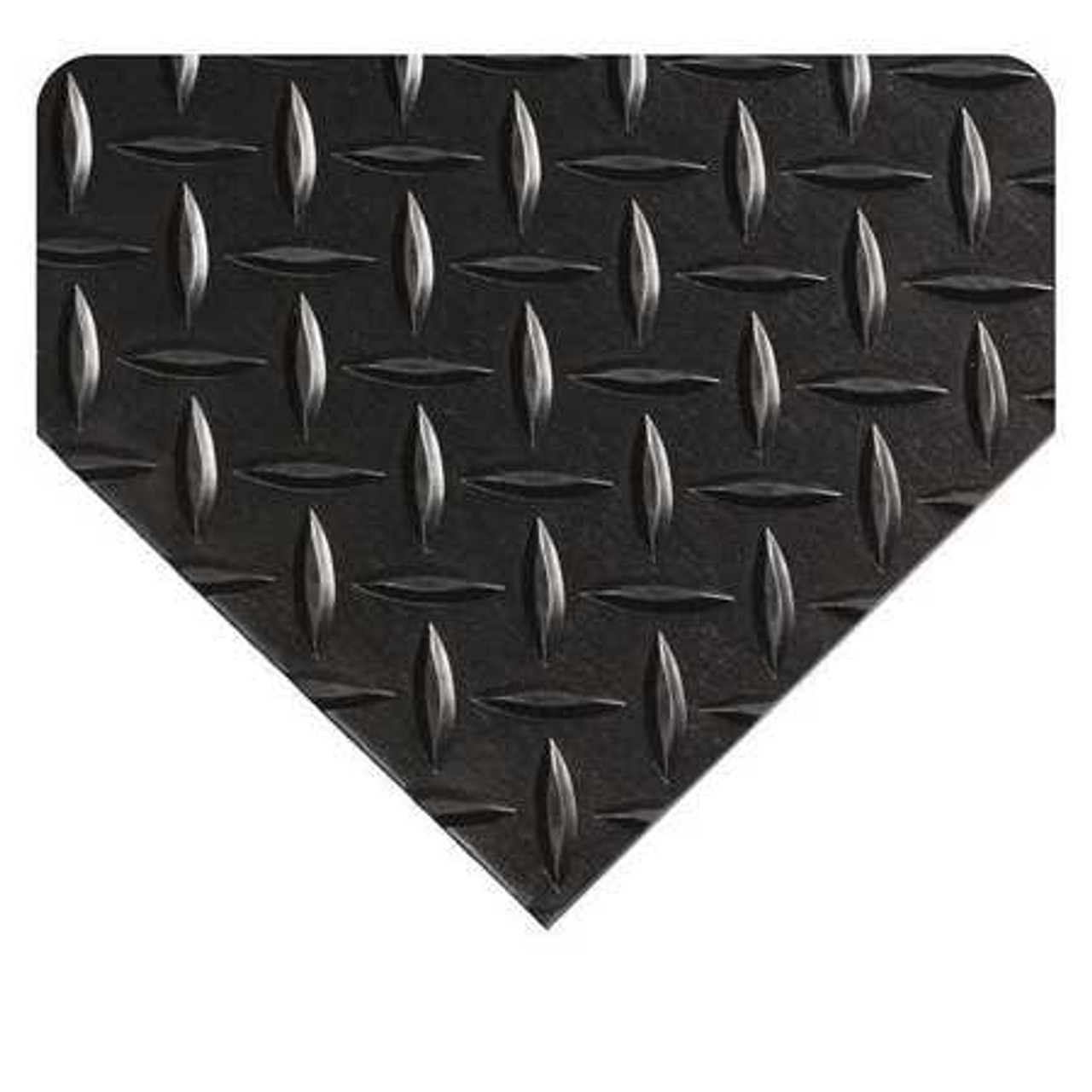 WEARWELL 701.14X4X14BK DIAMOND PLATE SWITCHBOARD MAT 4FT X 14FT