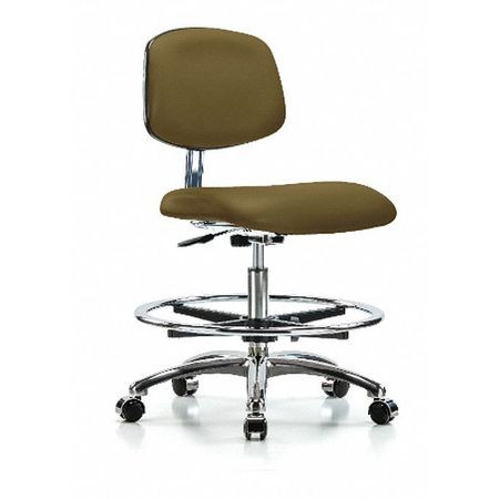 BLUE RIDGE ERGONOMICS BR-ECR-VDHCH-CR-EC-ESDBLU CLEAN ROOM/ CHAIR DESK CASTERS BLUE