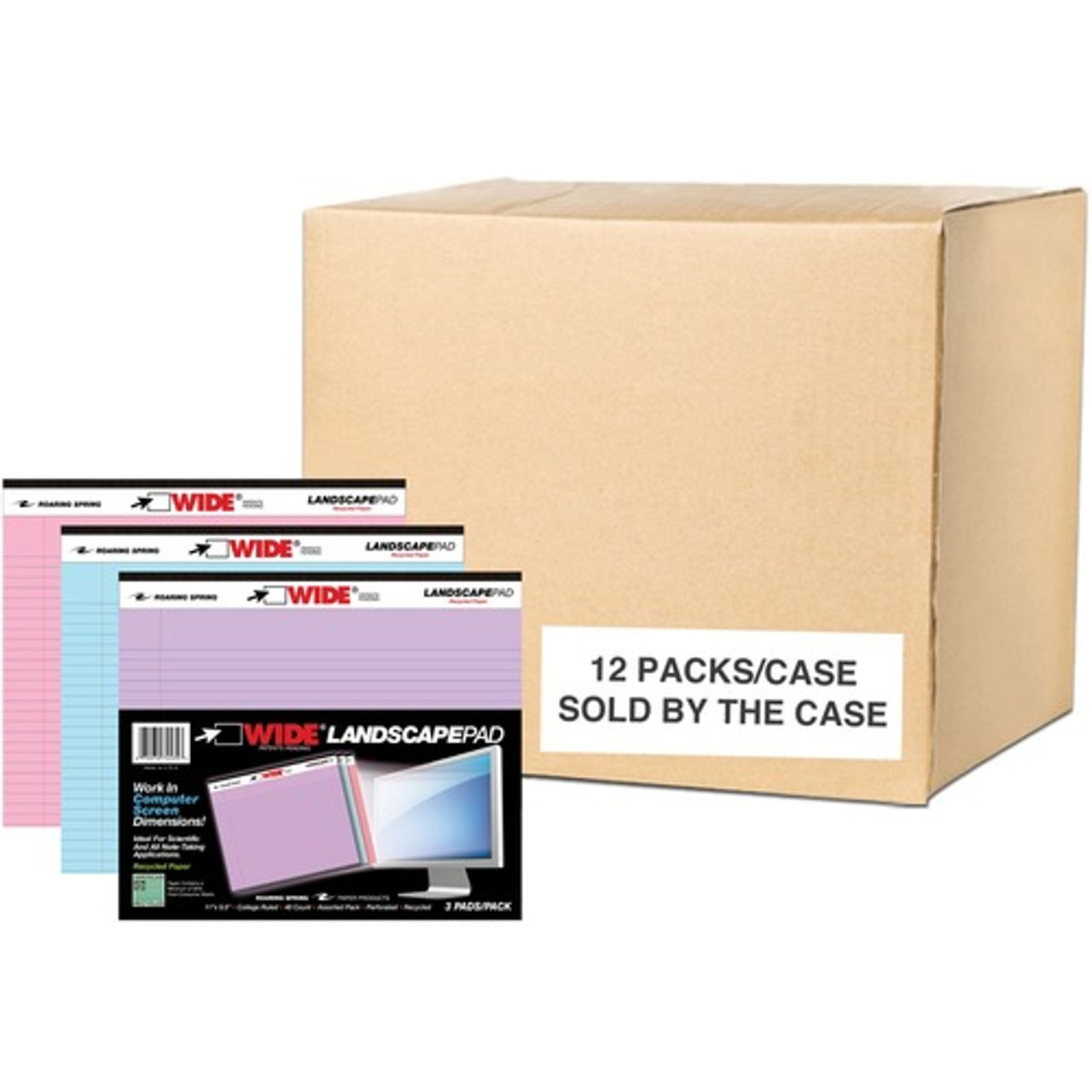 ROARING SPRING PAPER PRODUCTS 74535 PAD,LANDSCAPE,ASST,11IN