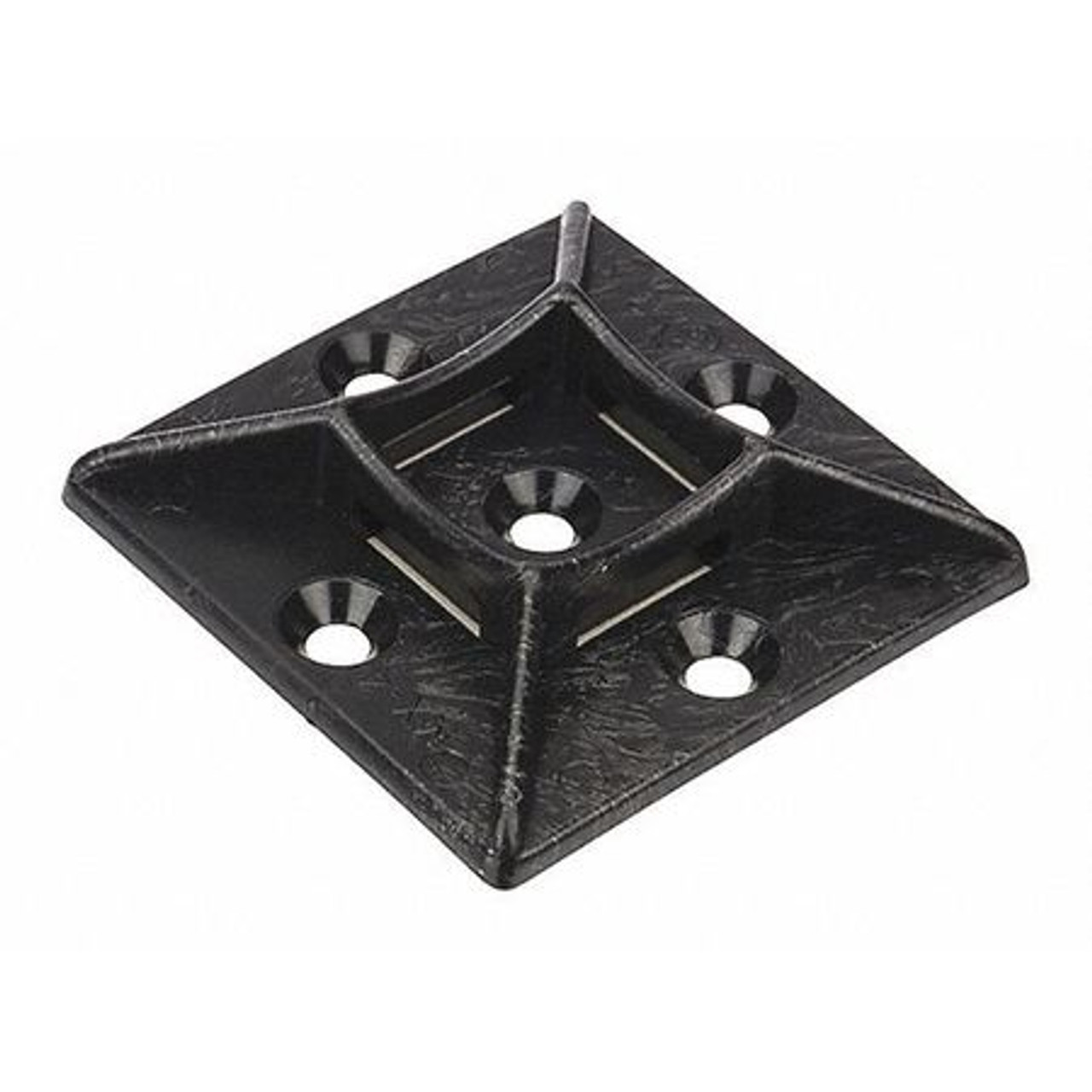 NSI INDUSTRIES FTH5A-B ADHESIVE TIE MOUNT BLACK 0.75 X 0.75 