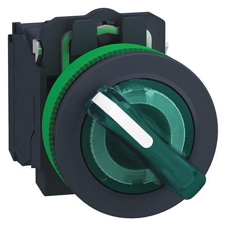 SCHNEIDER ELECTRIC XB5FK123G5 ILLUMINATED SELECTOR SWITCH 30MM SZ