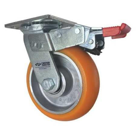 CC APEX CDP-Z-32 SWIVEL PLATE CASTER W/BRAKE CC APEX 6 