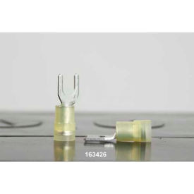 QUICK CABLE 163226-050 DOUBLE CRIMP NYLON SPADE 16-14 #10 PK50