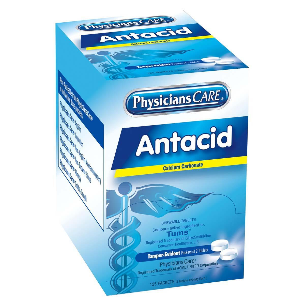 ACME UNITED 90110-001 FIRST AID ONLY PHYSICIANSCARE ANTACID, 1