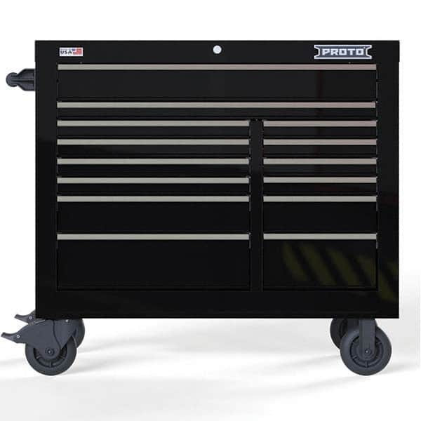 PROTO JSTV4239RD14BK PROTO®42" 14-DRAWER DOUBLE BANK ROLLER C