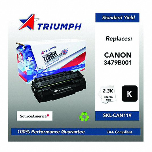 TRI SKILCRAFT CAN119 TONER CARTRIDGE BLACK MAX. PAGE 2300