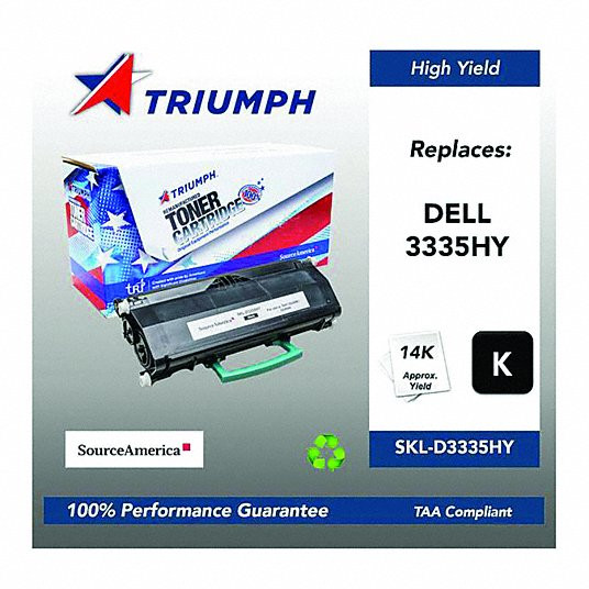 TRI SKILCRAFT D3335HY TONER CARTRIDGE BLACK MAX. PAGE 14 000