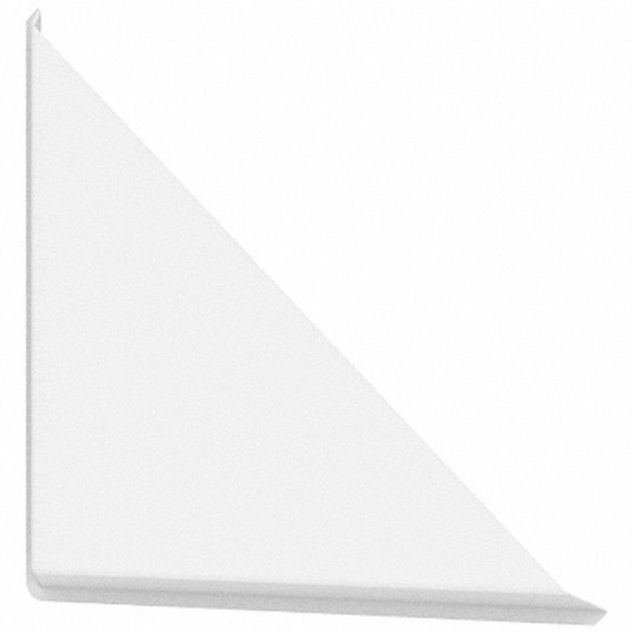 AMERICAN LOUVER COMPANY STR-ADC-W-54ZF58 CORNER AIR DIVERTER TRIANGLE PLASTIC