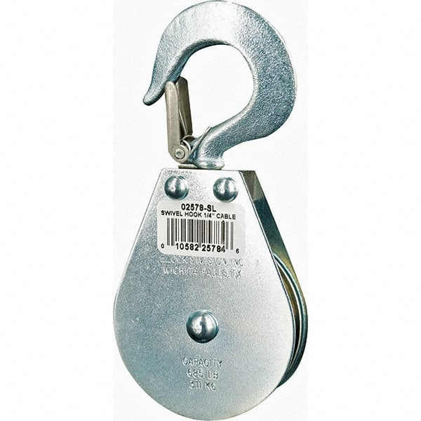 BLOCK DIV INC. #02578-SL BLOCKS AND PULLEYS
