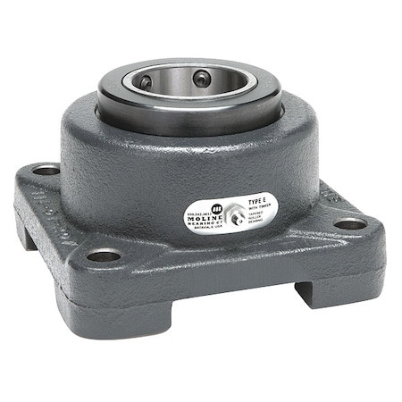 MOLINE BEARING 19311104 FLANGE MOUNT BEARING 3 3/4 IN H OVERALL