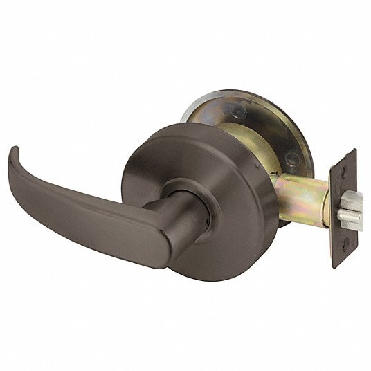 YALE 4628LN PB 613E DOOR LEVER LOCKSET 2-3/4 BACKSET