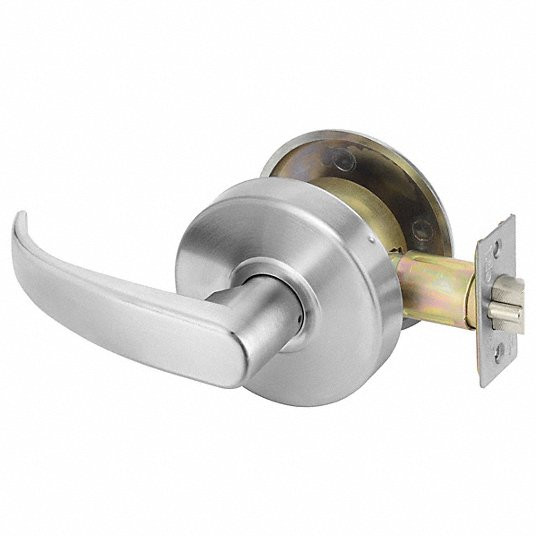 YALE 4628LN PB 626 DOOR LEVER LOCKSET 2-3/4 BACKSET