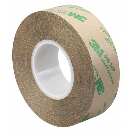 3M 468MP TRANSFER TAPE,CLEAR,0.375" X 5 YD.