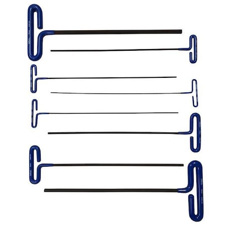 EKLIND TOOL 55208 HEX KEY SET MM 8 PIECES 12 WITH POUCH