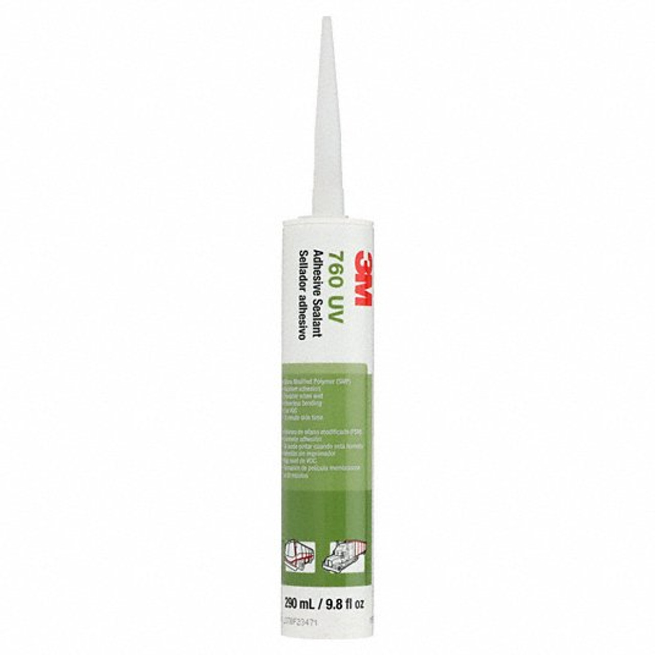 3M 760 UV-49Z638 SEALANT BLACK TUBE 290ML