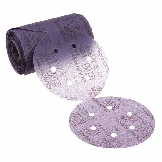 3M 775L-447Z79 PSA SANDING DISC ROLL COATED 6  DIA.