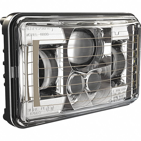 JW SPEAKER 8800 Evolution 2-52XE91 LOWBEAM HEATED HEADLIGHT 2830 LM RECTANG