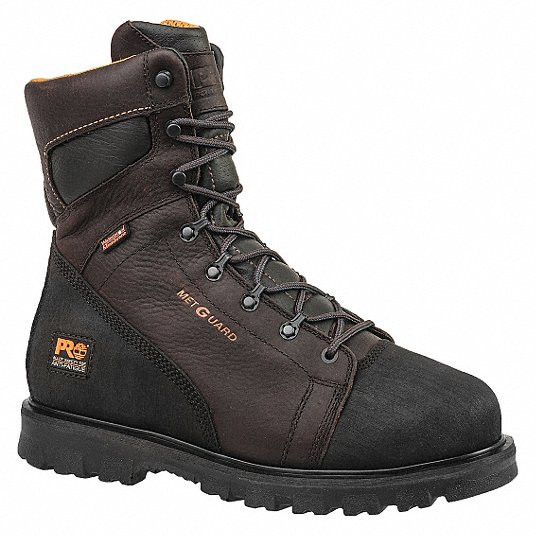TIMBERLAND PRO 89649-34FL15 8 WORK BOOT 8 W BROWN ALLOY PR