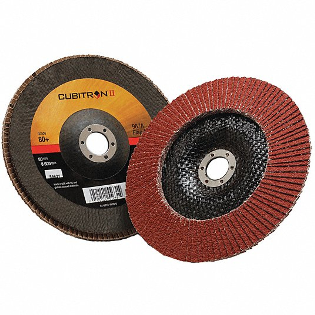 3M 967A-448C61 FLAP DISC TYPE 29 7 DIA. 80 GRIT