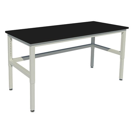 INSTOCK GRHD-9624-AP ADJUSTABLE TABLE 2000 LB CAP. 96 W 36 H