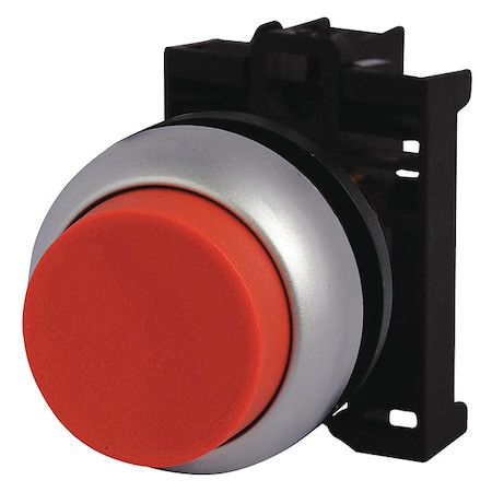 EATON M22-DH-R-K10 NON-ILL MOM PB SIL-BZL FLSH RED 1NC