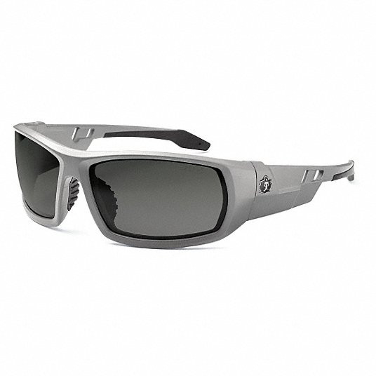 SKULLERZ ODIN-42DC55 SAFETY GLASSES SMOKE SCRATCH-RESISTANT