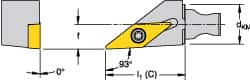 KENNAMETAL 1898056 SIZE KM16 20MM EXTERNAL LEFT HAND MODULA