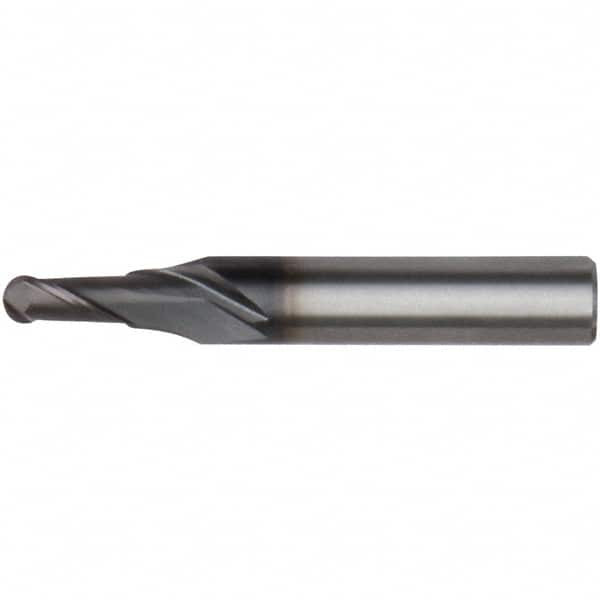KENNAMETAL 4152204 2MM DIAM, 4MM LOC, 2 FLUTE SOLID CARBIDE