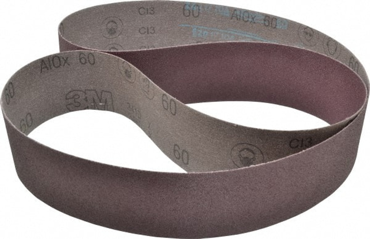 3M 7010361710 BELT, 341D, COATED, 60 INCH L, 2 1/2 INC