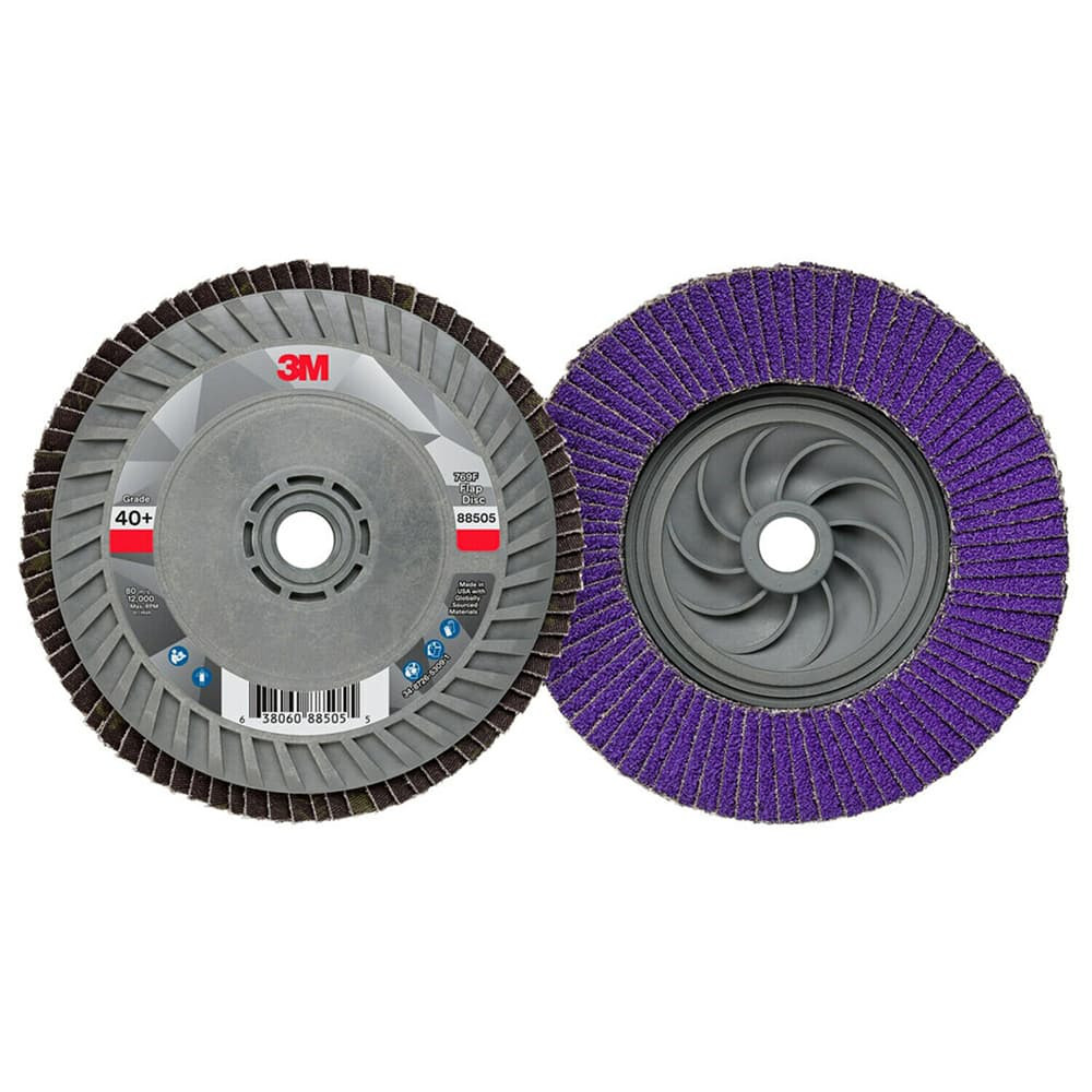 3M 7100243883 FLAP DISC,TYPE 27,5" DIA.,40 GRIT,COARSE