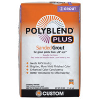 CUSTOM BUILDING PRODUCTS PBPG64725 GROUT NON-SANDED BRN VLVT 25LB