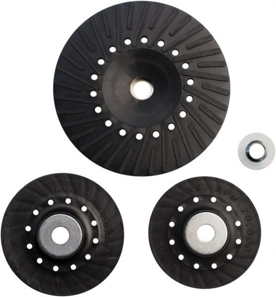 MSC 5005MSSH 5" DIAM LOCKING NUT DISC BACKING PAD