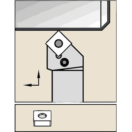 WIDIA GTD 583125 GROOVING/PARTING INSERT,,CARBIDE